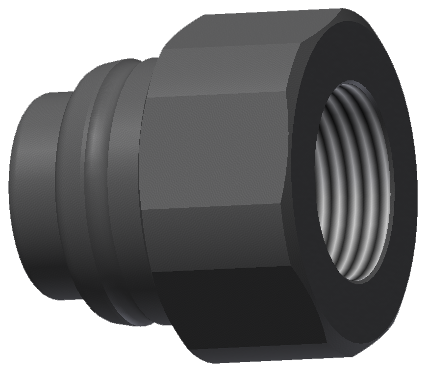 1/4" NPT Universal Adapter - P/N 6418
