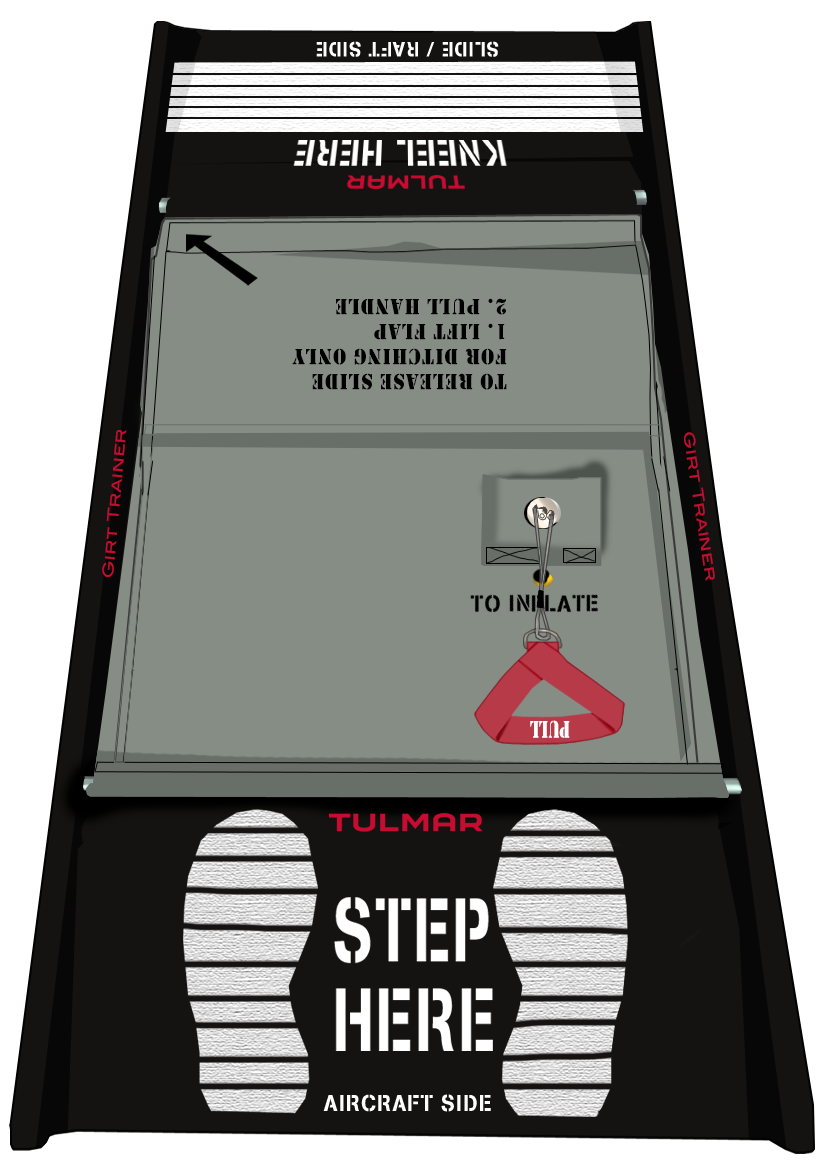Straight Pull Handle for Classroom Girt Trainer - P/N 87478-003