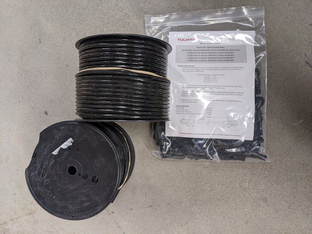 Navistar Tarps Support Products - Kit: Rope Repairs - P/N 5733-001