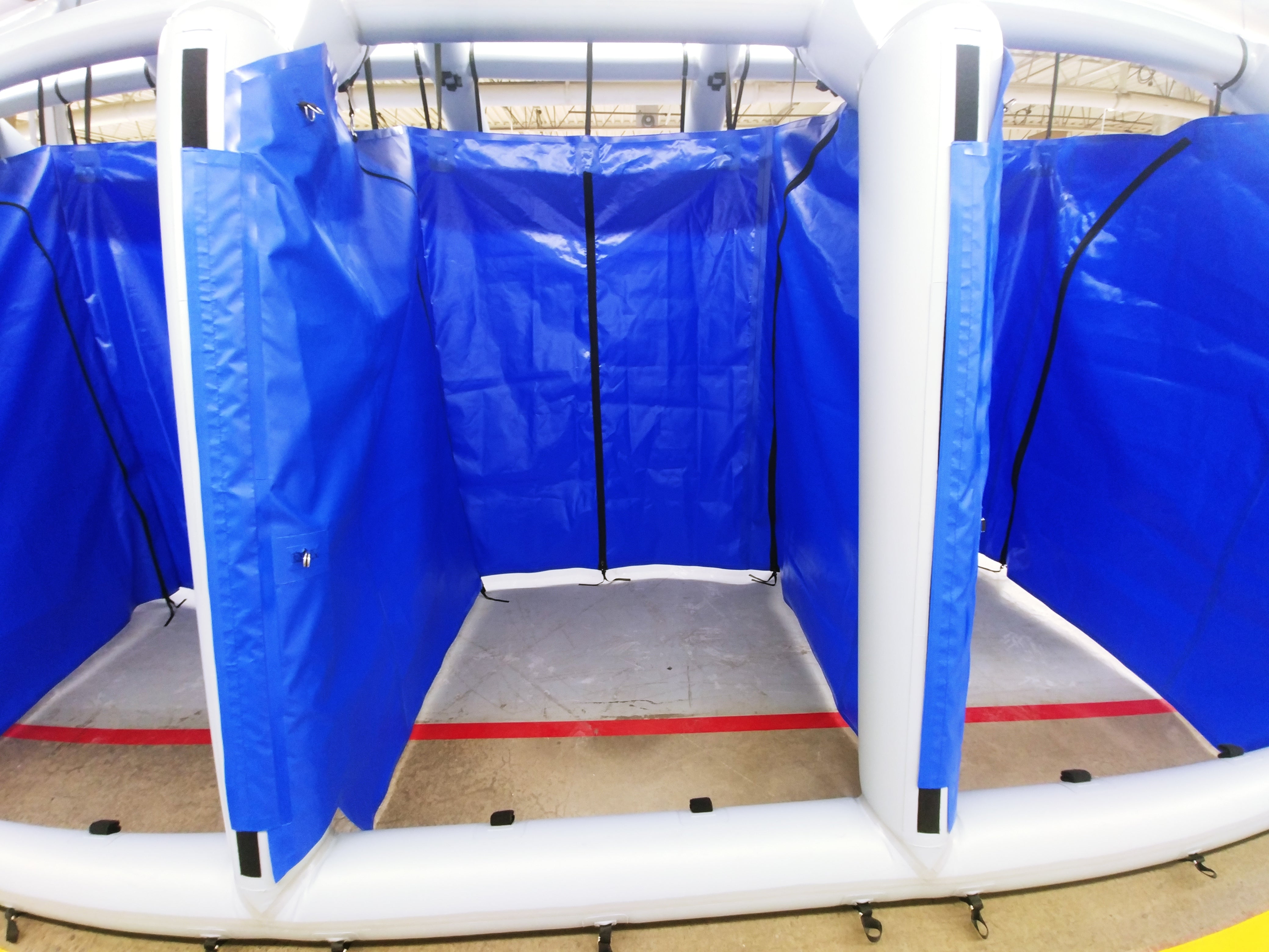 Partition Walls for the Inflatable Shelter - P/N 9552-001 & 9554-001