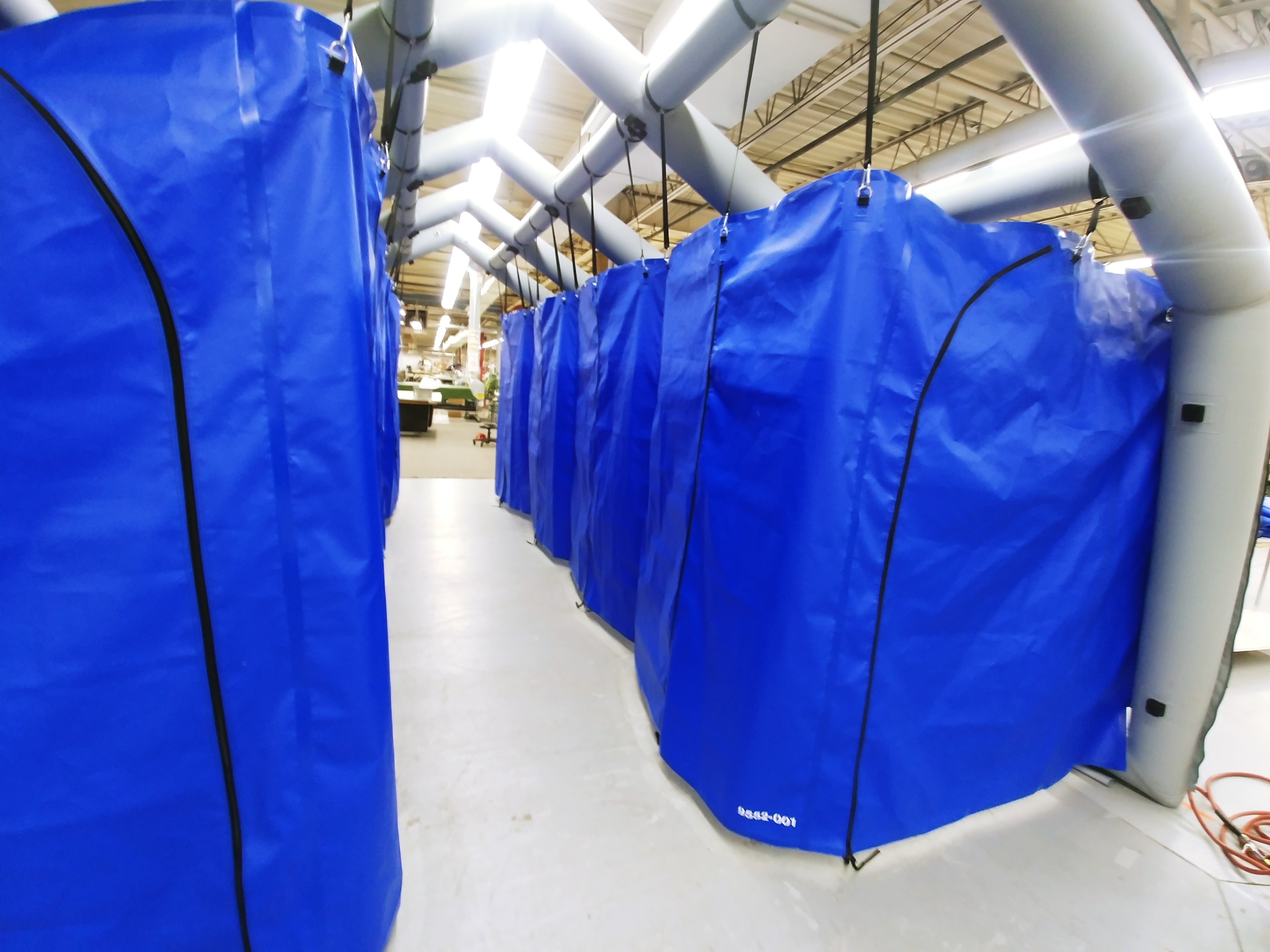 Partition Walls for the Inflatable Shelter - P/N 9552-001 & 9554-001