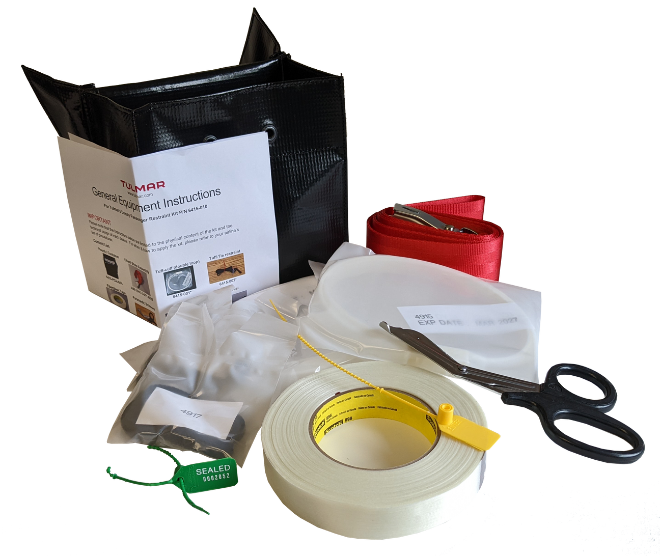 Unruly Passenger Restraint Kit 6415010 Tulmar Safety Systems