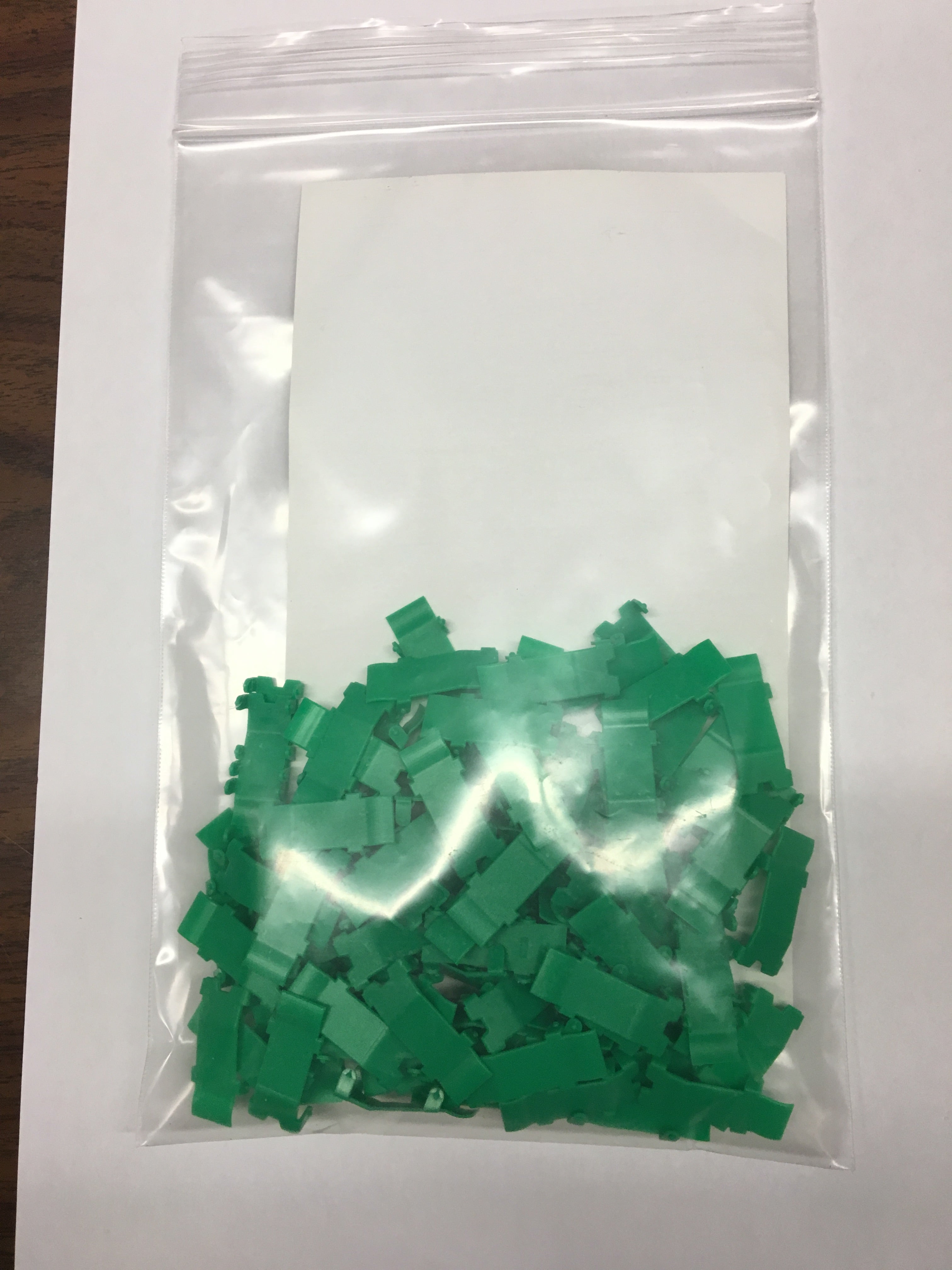 Galeo and Hammerhead Clip Indicator Green (Pack of 100) - P/N 3251-100