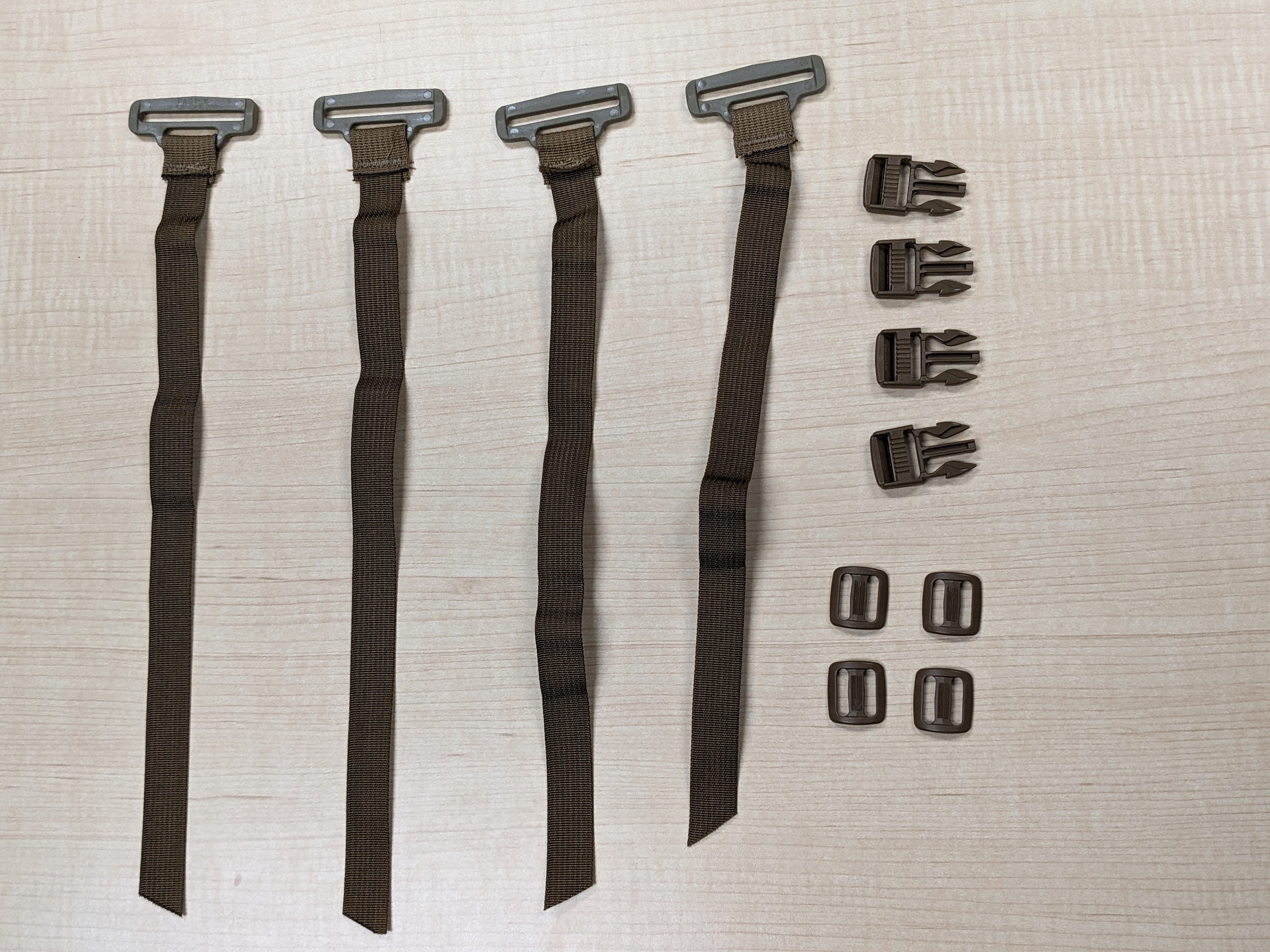 Galeo T-Bar Straps Set (Pack of 4) - P/N 67320-00X