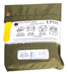 Essex Emergency Passengery Oxygen System (EPOS) PBE - MR-10096AF / MR-10097AF