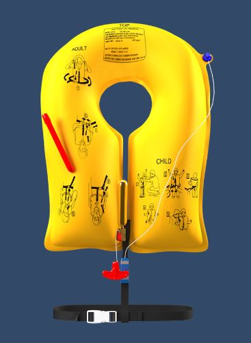 Single-Cell Life Vest: EAM UXF-35 Series - P/N P01202-xxx - Passenger (Commercial) - Batch of 20